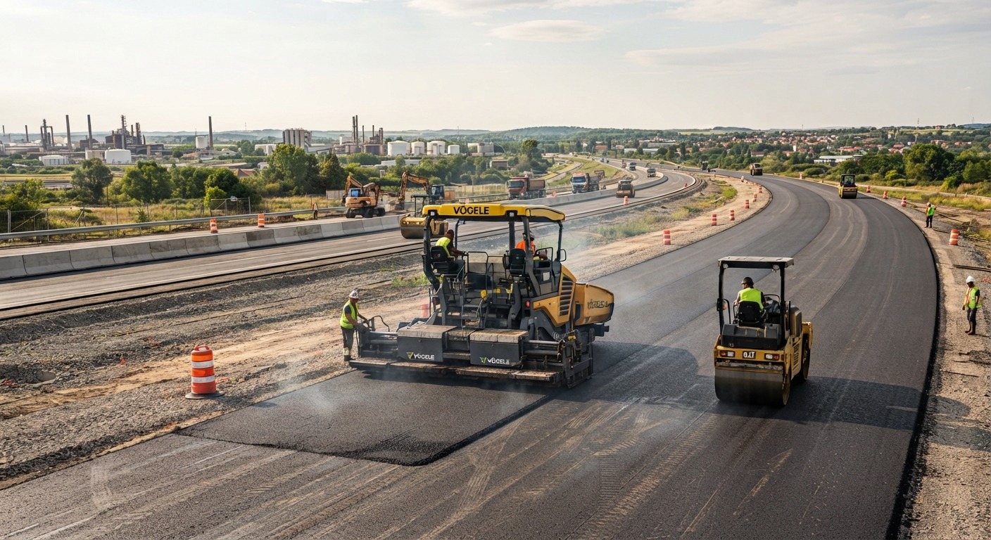road constructionfor suitable asphalt and road infrastructure applications