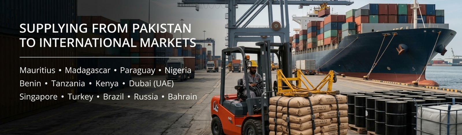tiger bitumen supplies bitumen to buyers across multiple markets. destination countries, ports and routes for the bitumen bags offering are confirmed on request